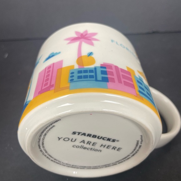 Colorful Starbucks Florida You Are Here Mug - Picture 8 of 8